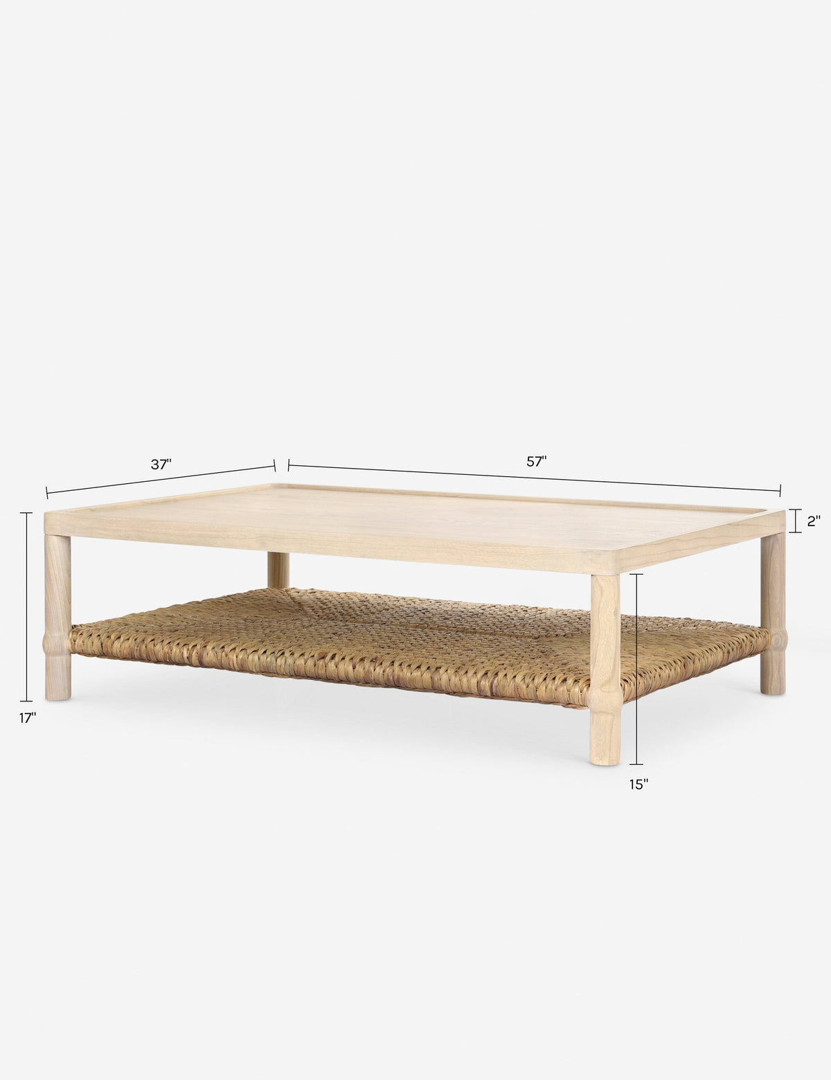 Gabriella Coffee Table by Amber Lewis x Four Hands