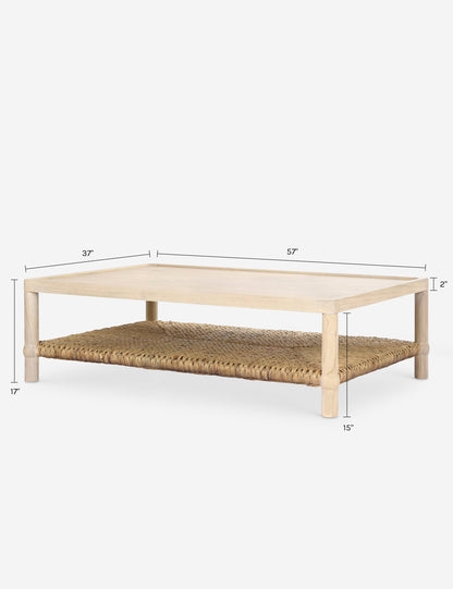 Gabriella Coffee Table by Amber Lewis x Four Hands