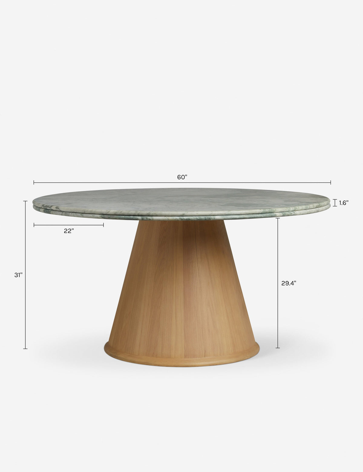 Loretto Round Dining Table