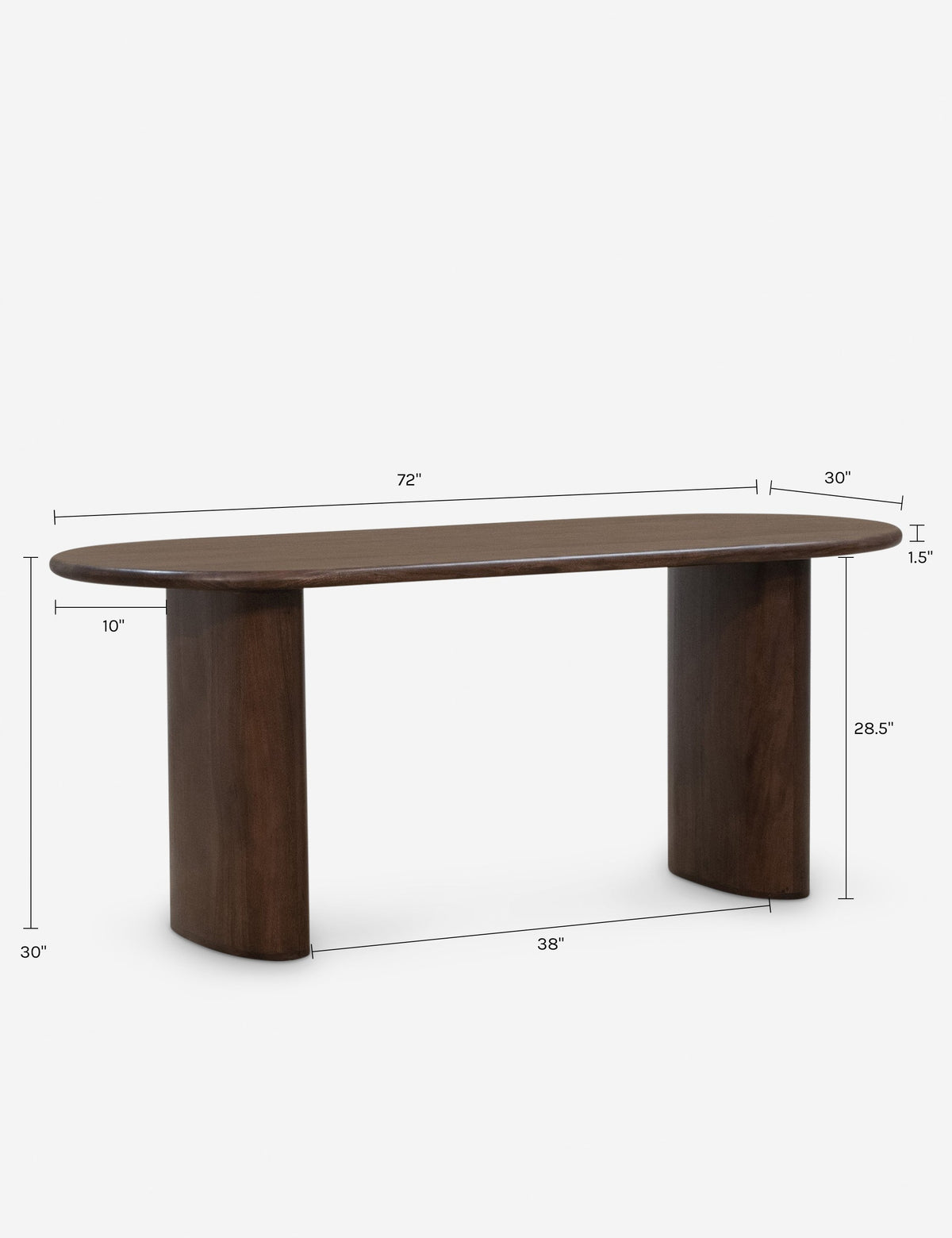 Mattea Oval Dining Table