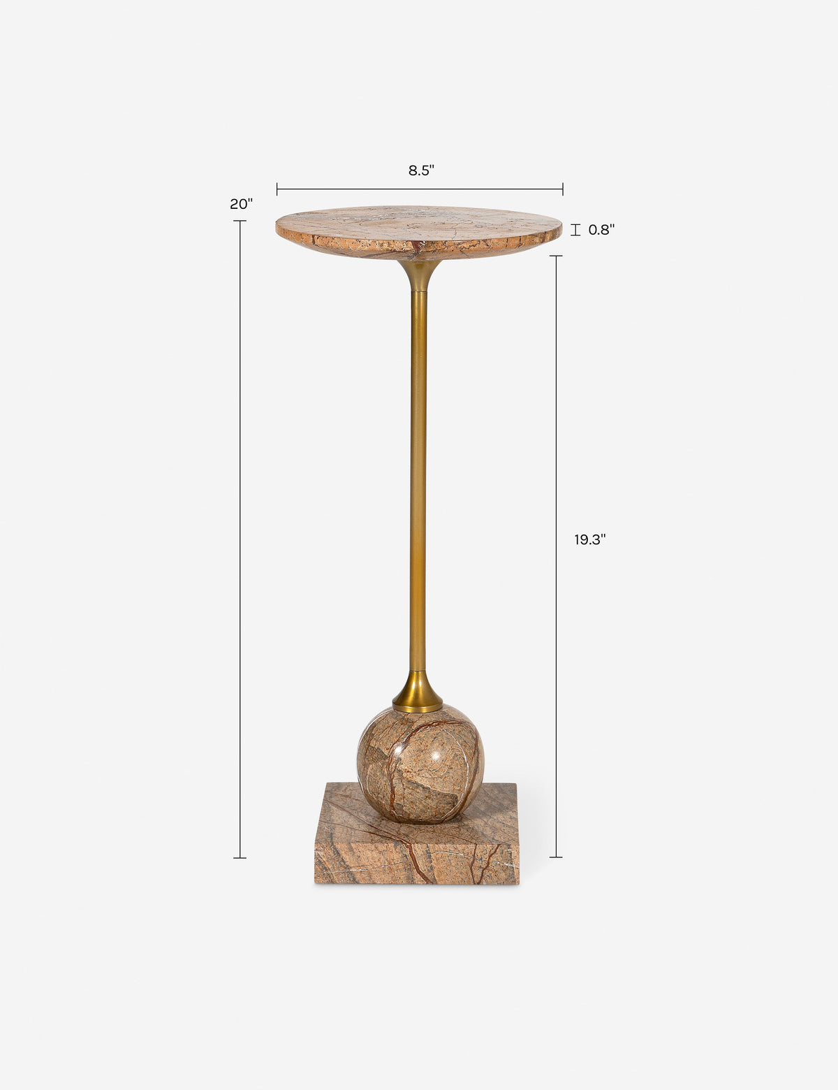 Meazza Round Side Table