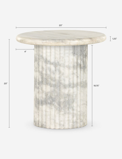 Mercer Round Side Table