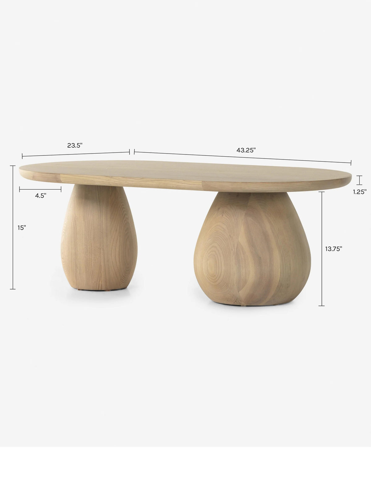 Mulholland Oval Coffee Table