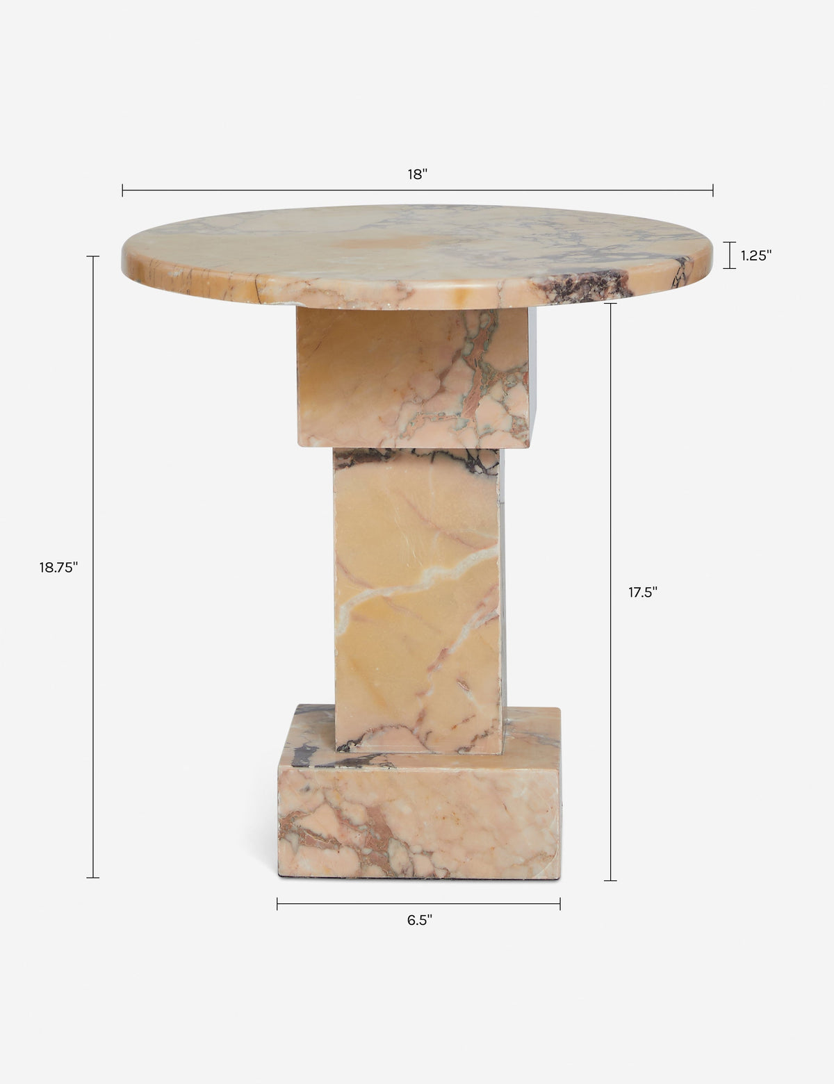 Potts Round Side Table