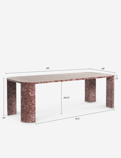 Ramoon Dining Table by Carly Cushnie