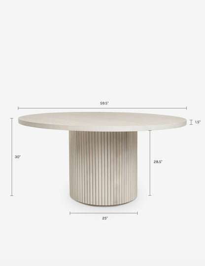 Rutherford Round Dining Table