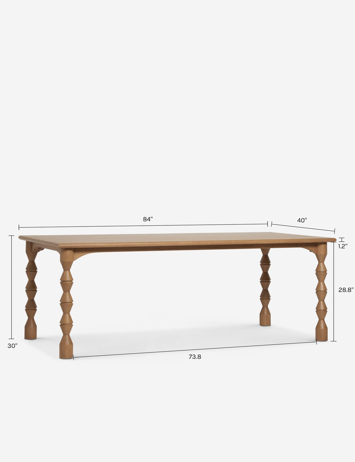 Topia Dining Table by Ginny Macdonald