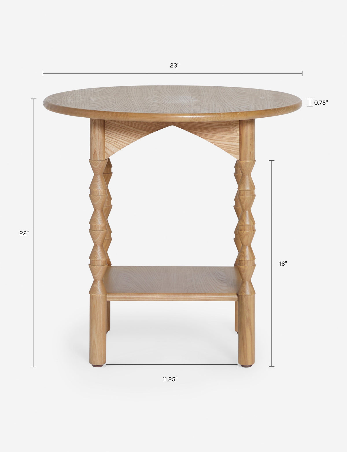 Topia Round Side Table by Ginny Macdonald