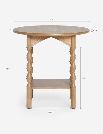 Topia Round Side Table by Ginny Macdonald