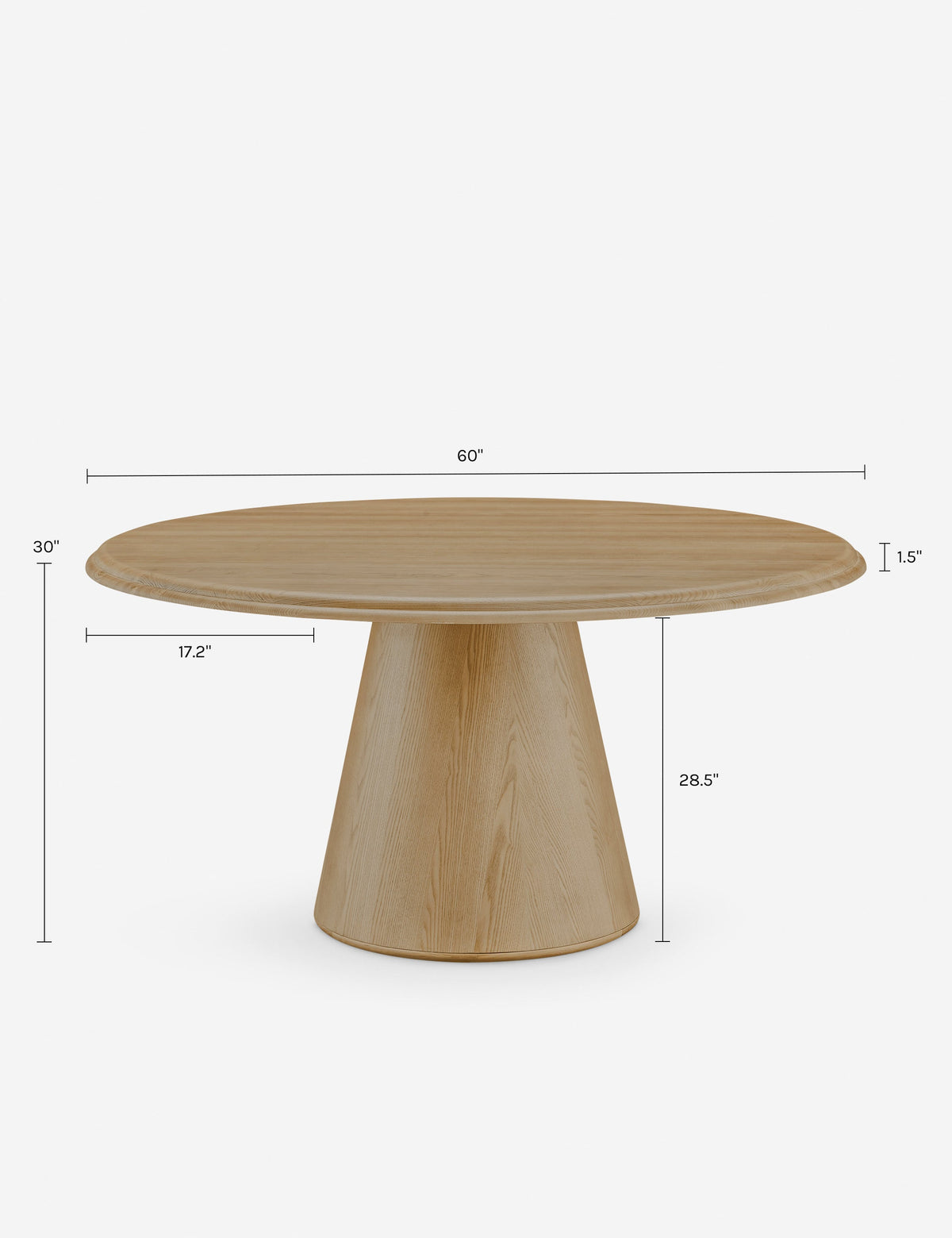 Tutto Round Dining Table by Gillian Segal for Moe's
