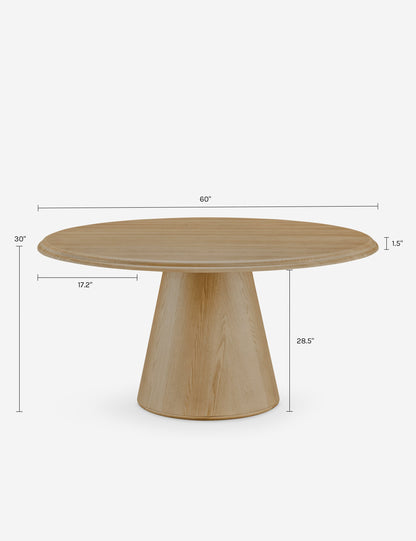 Tutto Round Dining Table by Gillian Segal for Moe's