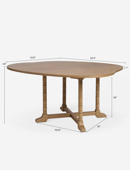 Veere Dining Table by Heidi Caillier