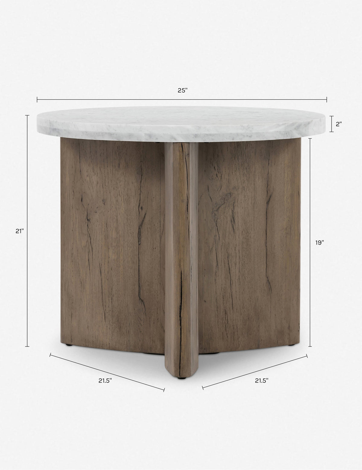 Voss Round Side Table