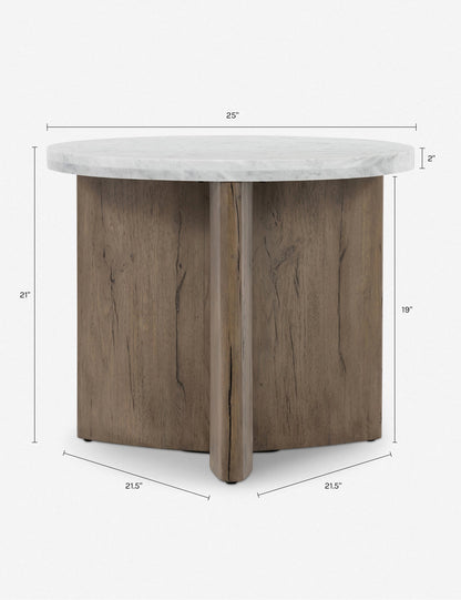 Voss Round Side Table