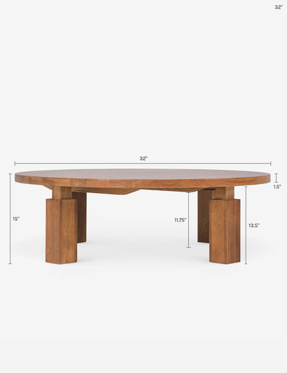 Wolo Round Coffee Table by Sun at Six