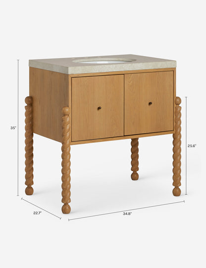 Hawser Bath Vanity by Sarah Sherman Samuel