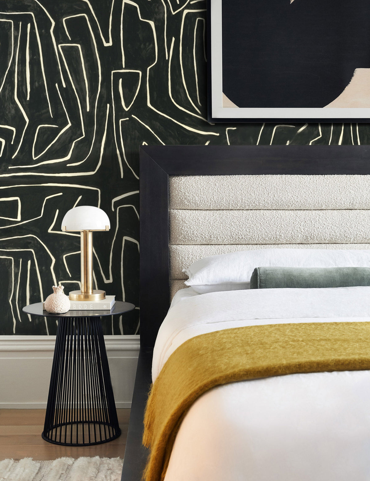 Graffito Wallpaper by Kelly Wearstler