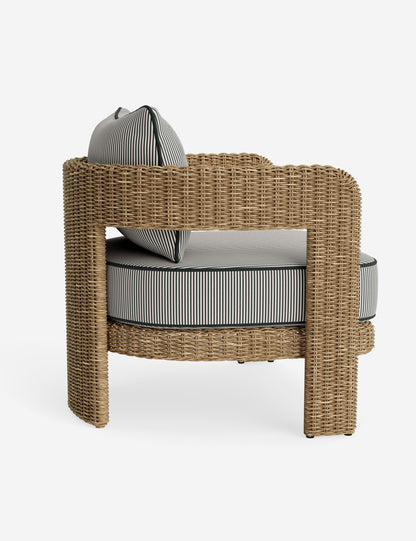 Hadler Outdoor Accent Chair Cushion
