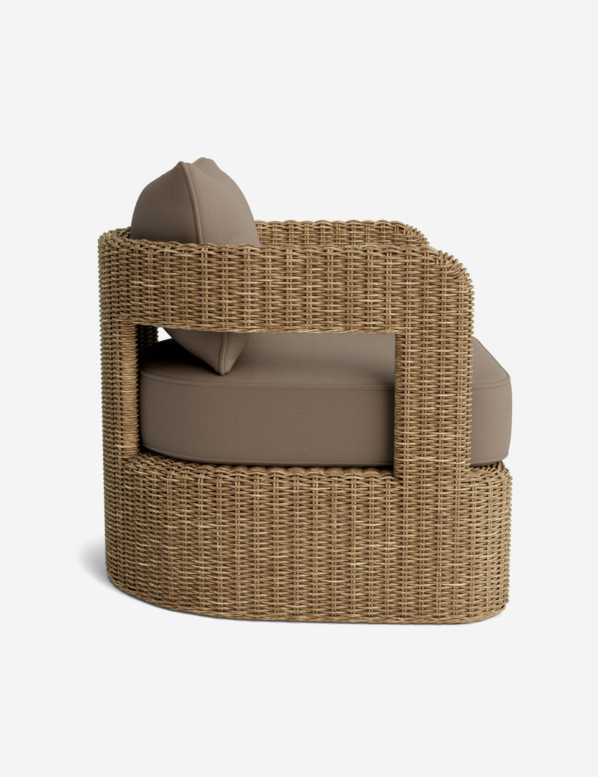 Hadler Outdoor Lounge Swivel Chair Cushion