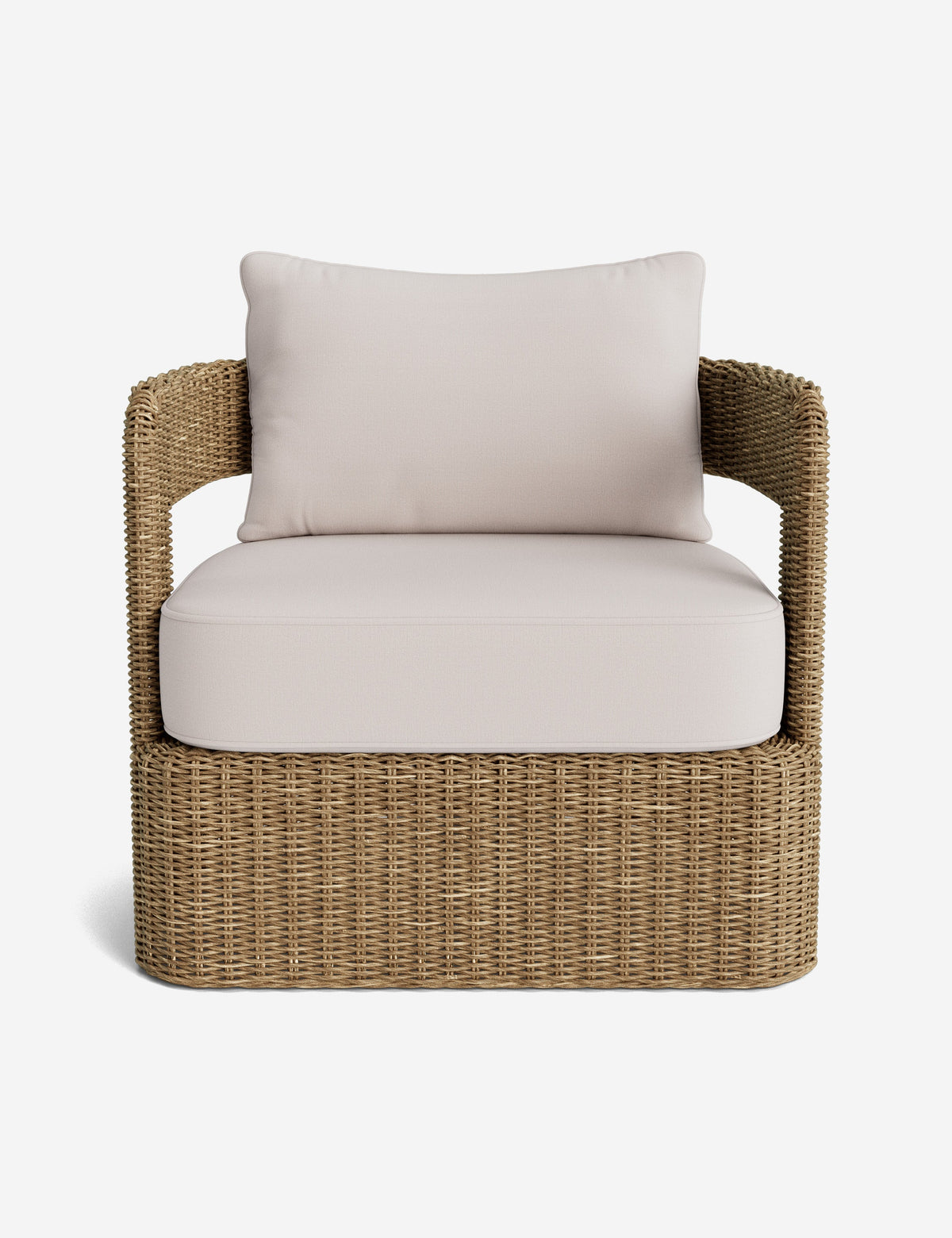 Hadler Outdoor Swivel Lounge Chair