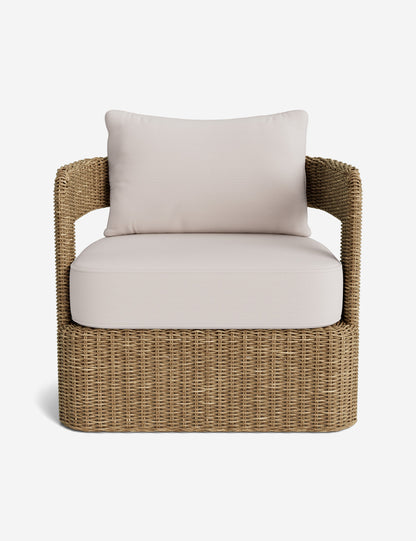 Hadler Outdoor Swivel Lounge Chair