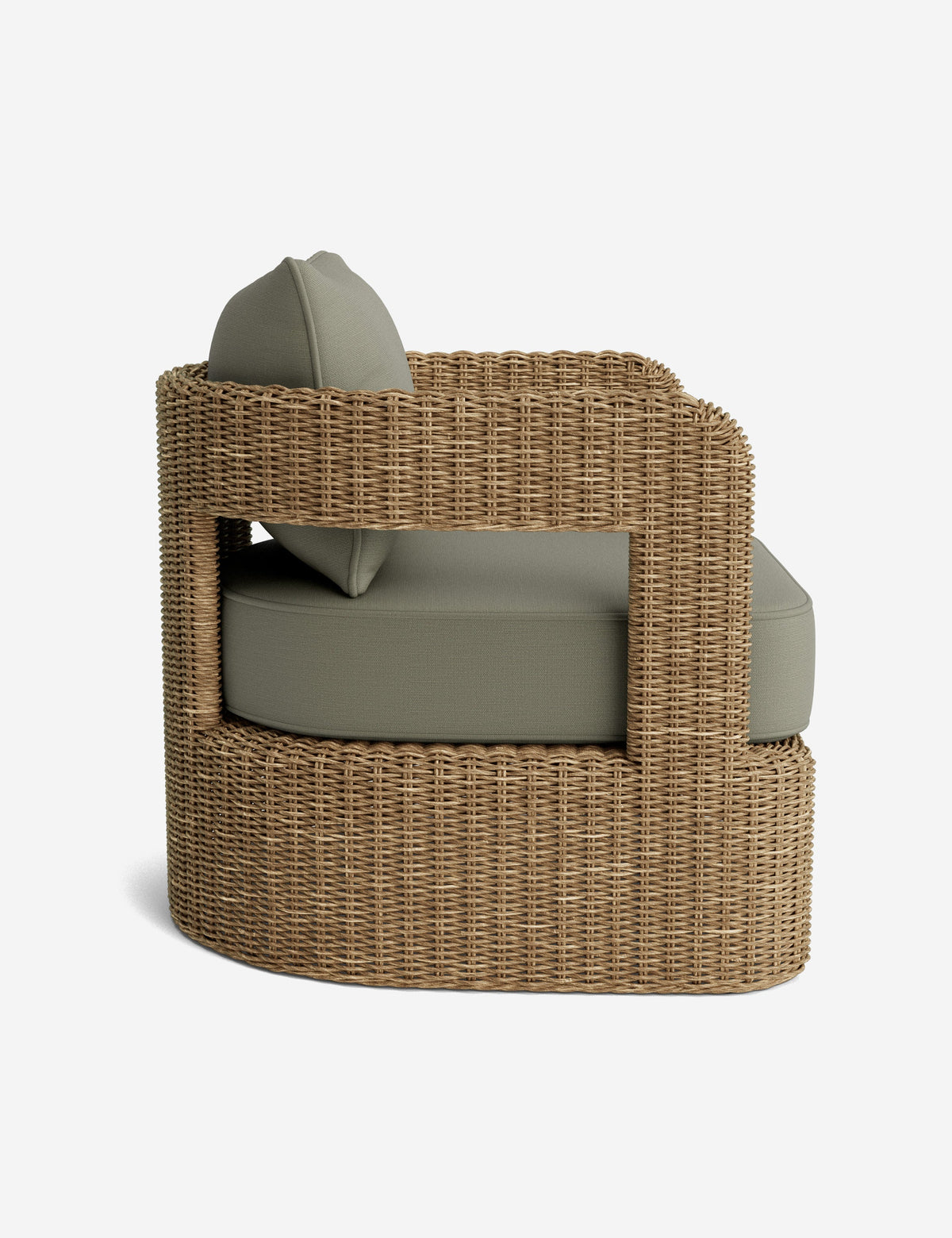 Hadler Outdoor Lounge Swivel Chair Cushion