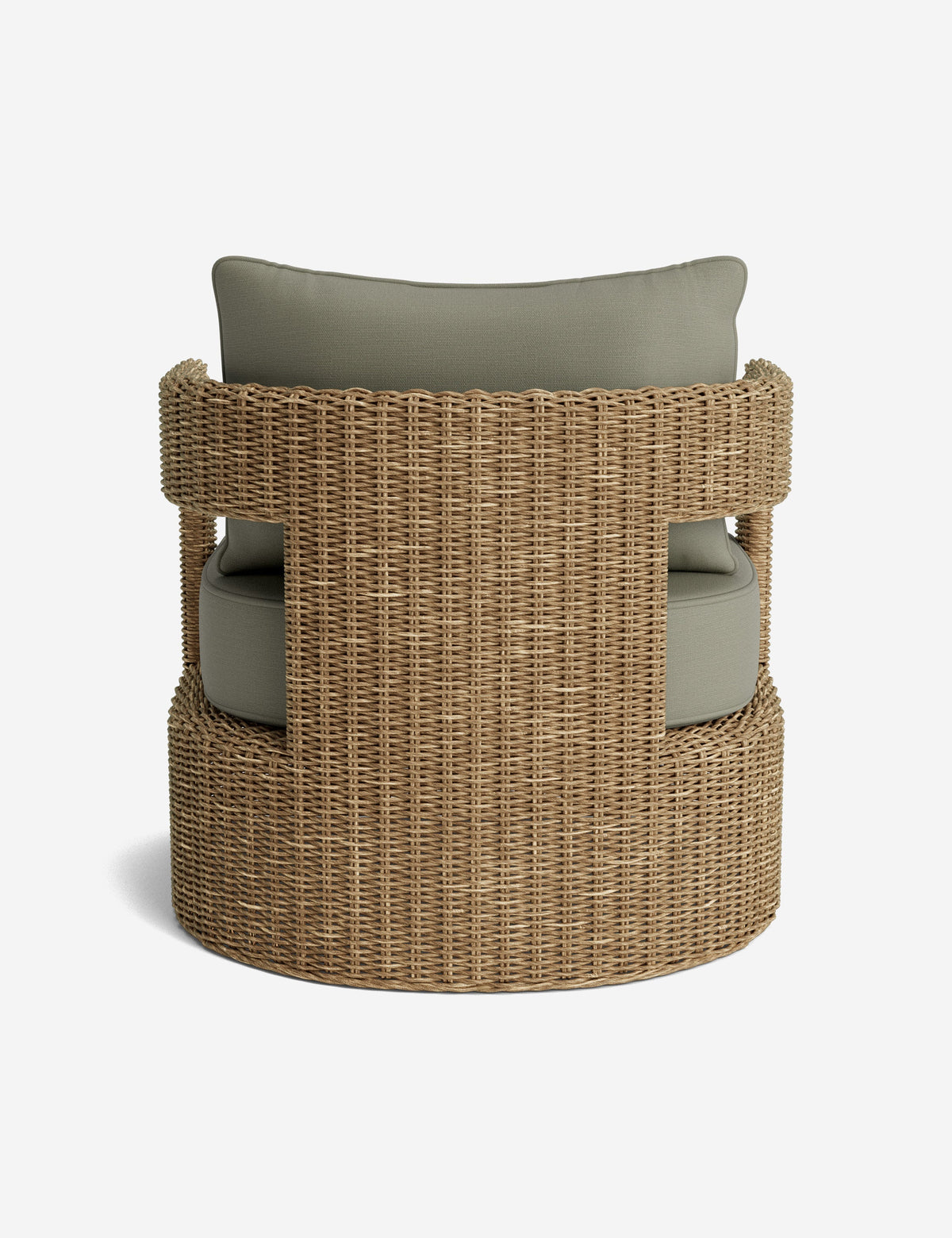 Hadler Outdoor Swivel Lounge Chair