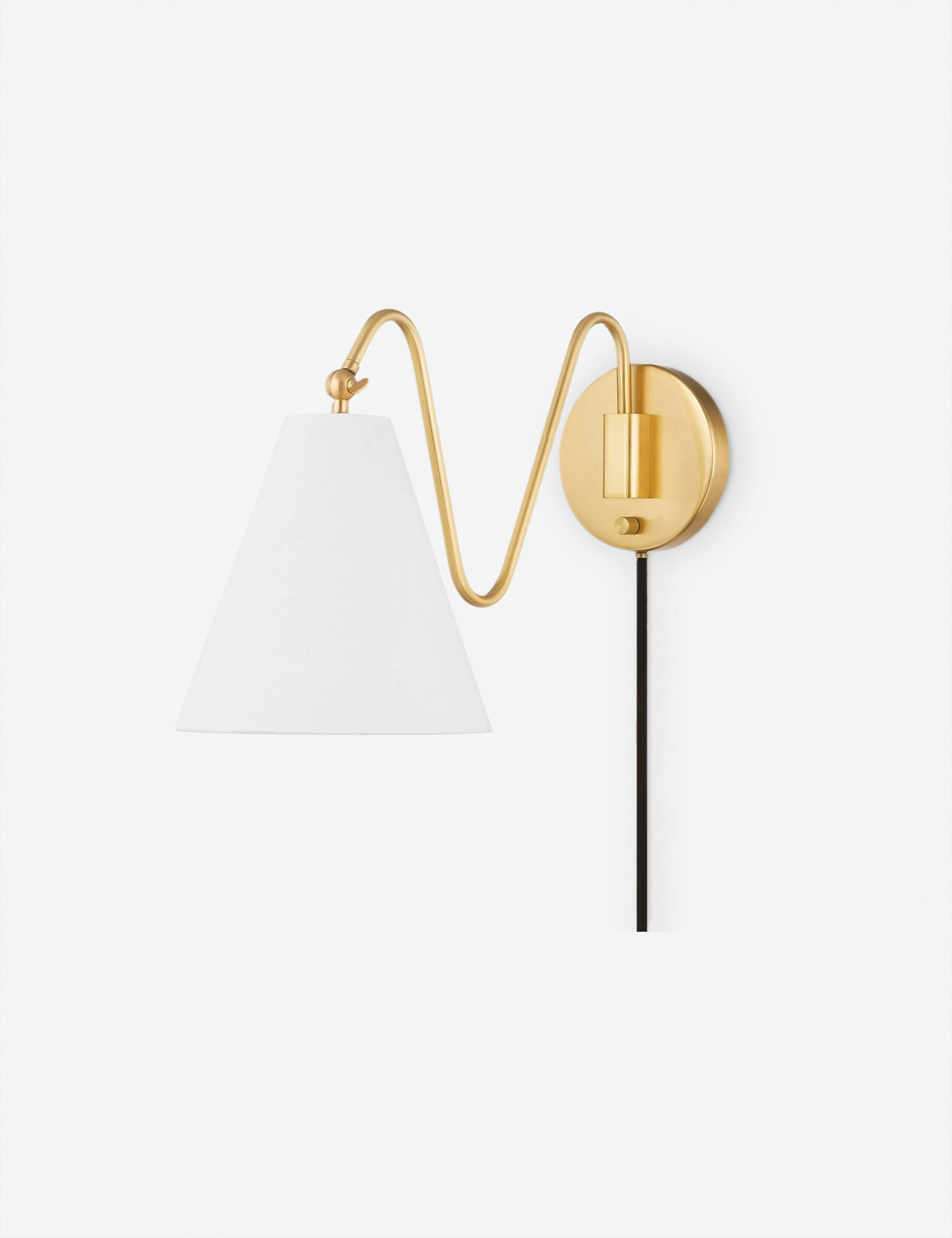 Dellon Single Plug-In Sconce