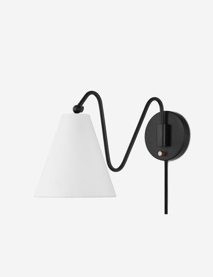 Dellon Single Plug-In Sconce