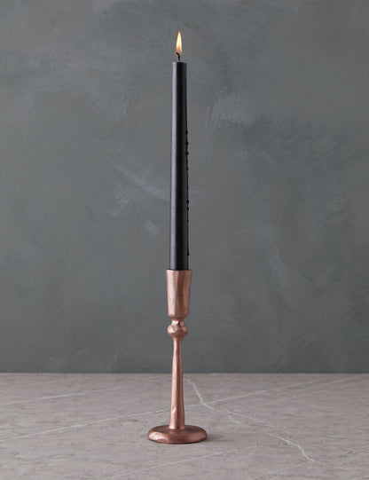 Hand-Forged Iron Taper Candle Holder