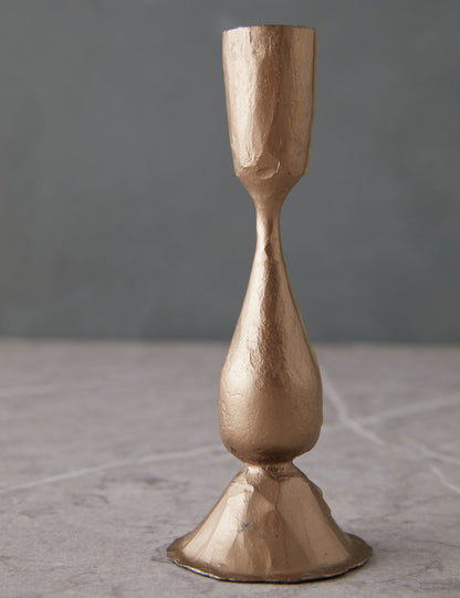 Hand-Forged Iron Taper Candle Holder