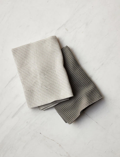 Essential Waffle Kitchen Towels (Set of 2) by Hawkins New York