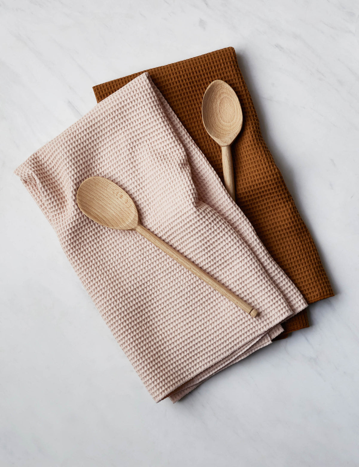 Essential Waffle Kitchen Towels (Set of 2) by Hawkins New York