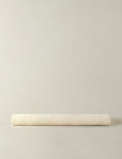 Hi-Lo Checker Velvet Long Bolster Pillow by Sarah Sherman Samuel