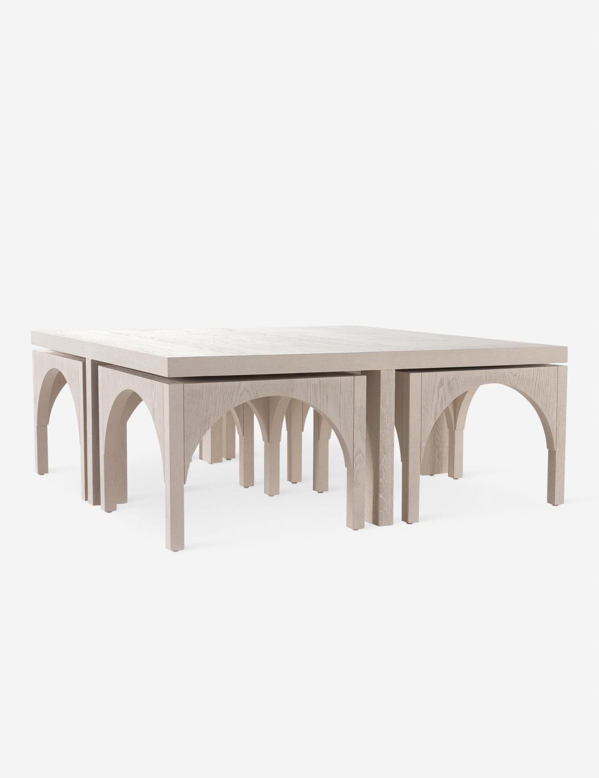 Hilgard Nesting Square Coffee Table (Set of 4)