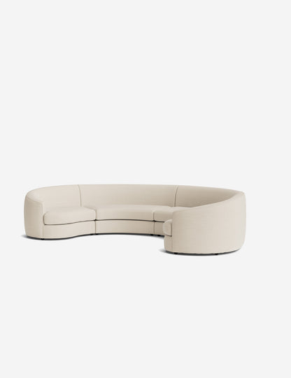 Imada Modular Curved Sectional Sofa