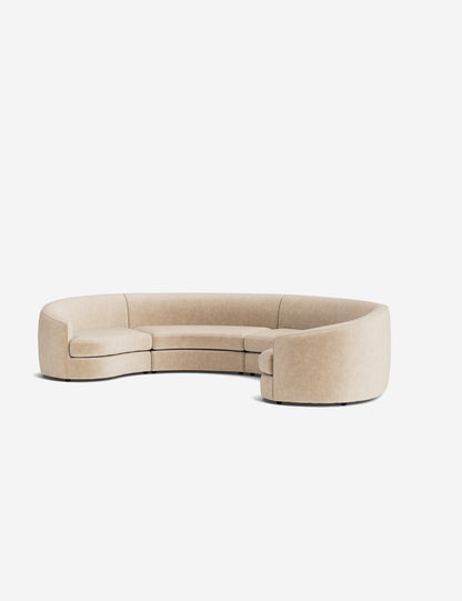 Imada Modular Curved Sectional Sofa