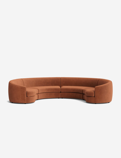Imada Modular Curved Sectional Sofa