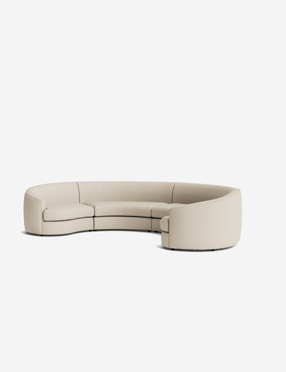 Imada Modular Curved Sectional Sofa