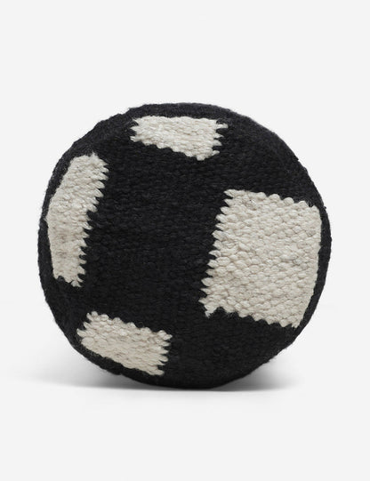 Irregular Checkerboard Bolster Pillow by Sarah Sherman Samuel