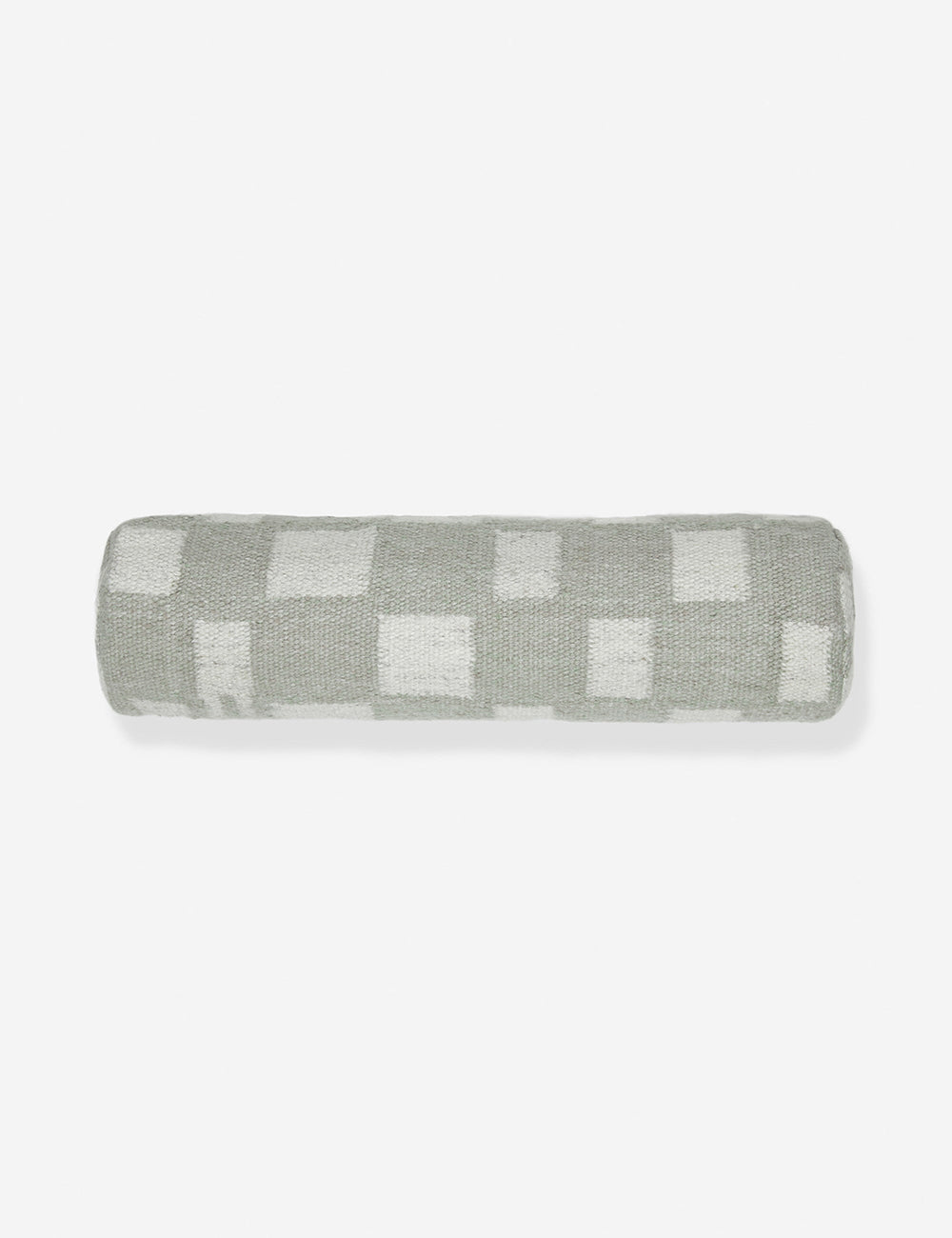 Irregular Checkerboard Bolster Pillow by Sarah Sherman Samuel