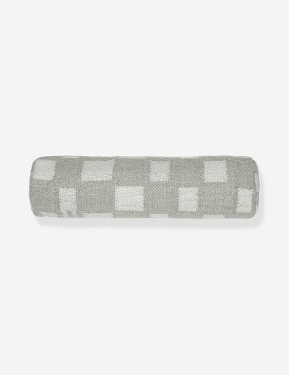 Irregular Checkerboard Bolster Pillow by Sarah Sherman Samuel