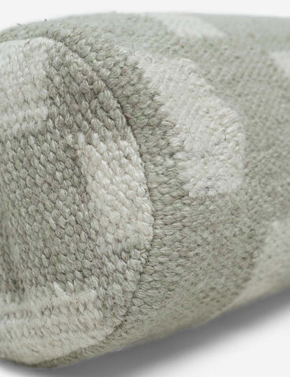 Irregular Checkerboard Bolster Pillow by Sarah Sherman Samuel