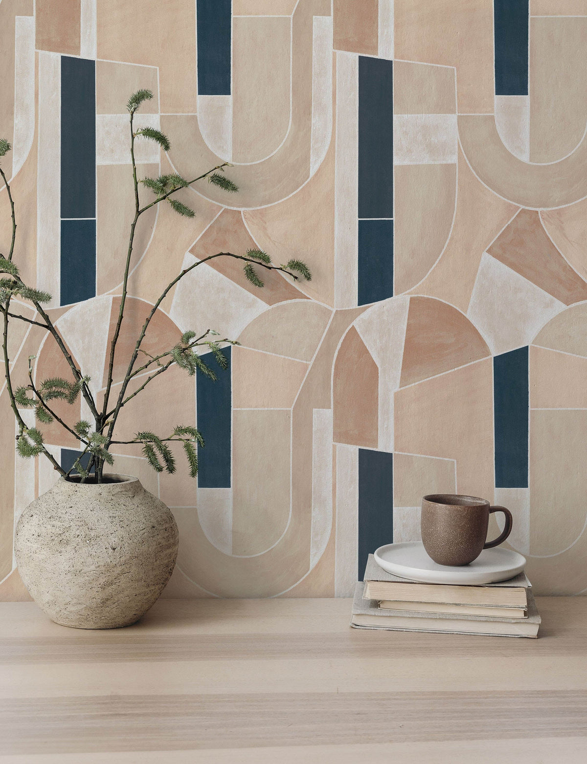 Meet Me in Peru Textured Peel + Stick Wallpaper by Jeremiah Brent