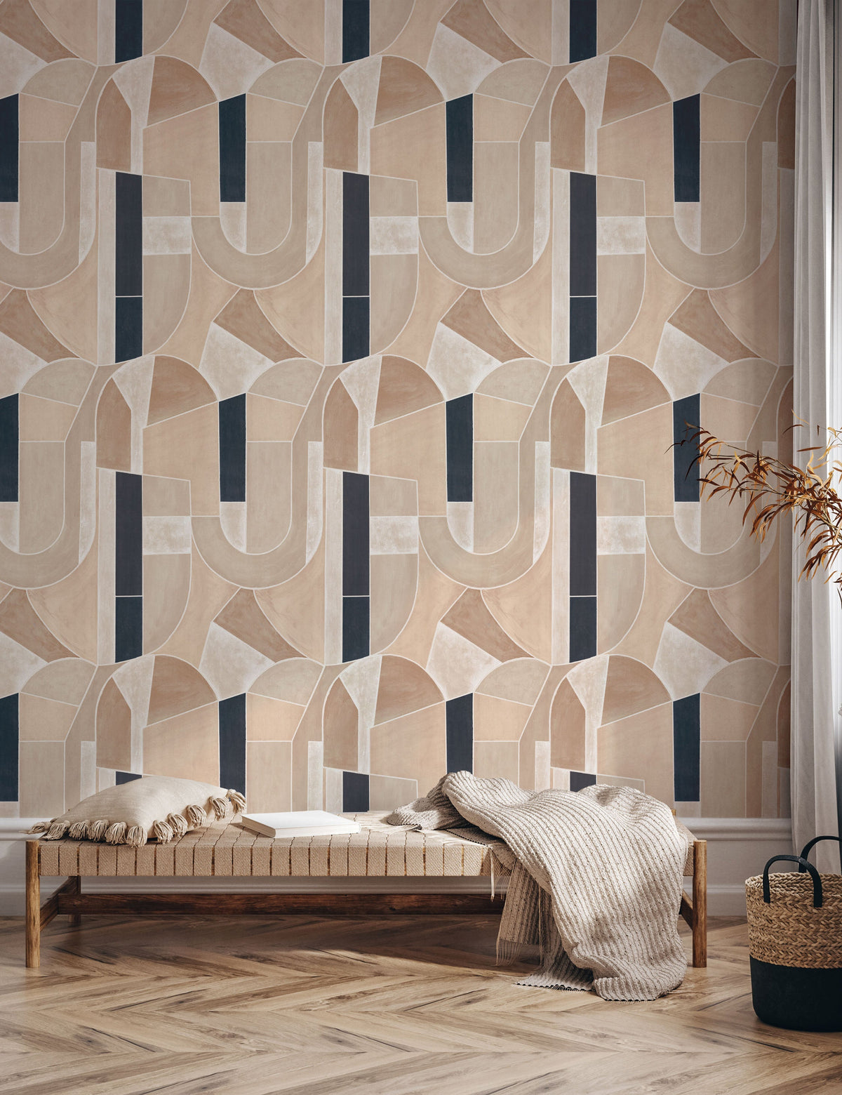 Meet Me in Peru Textured Peel + Stick Wallpaper by Jeremiah Brent