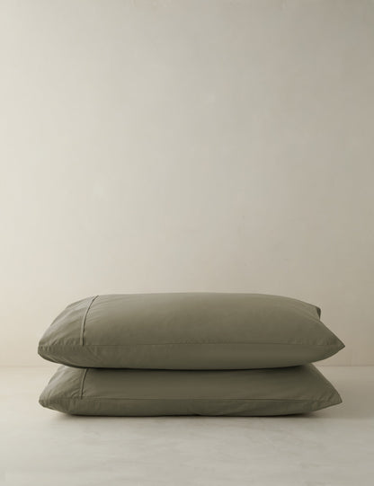 Juna Washed Percale Pillowcases (Set of 2)