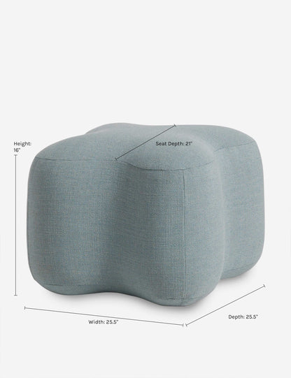 June Ottoman by Eny Lee Parker