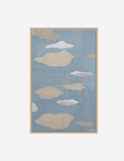 Cloudscape Triptych Print by Paule Marrot
