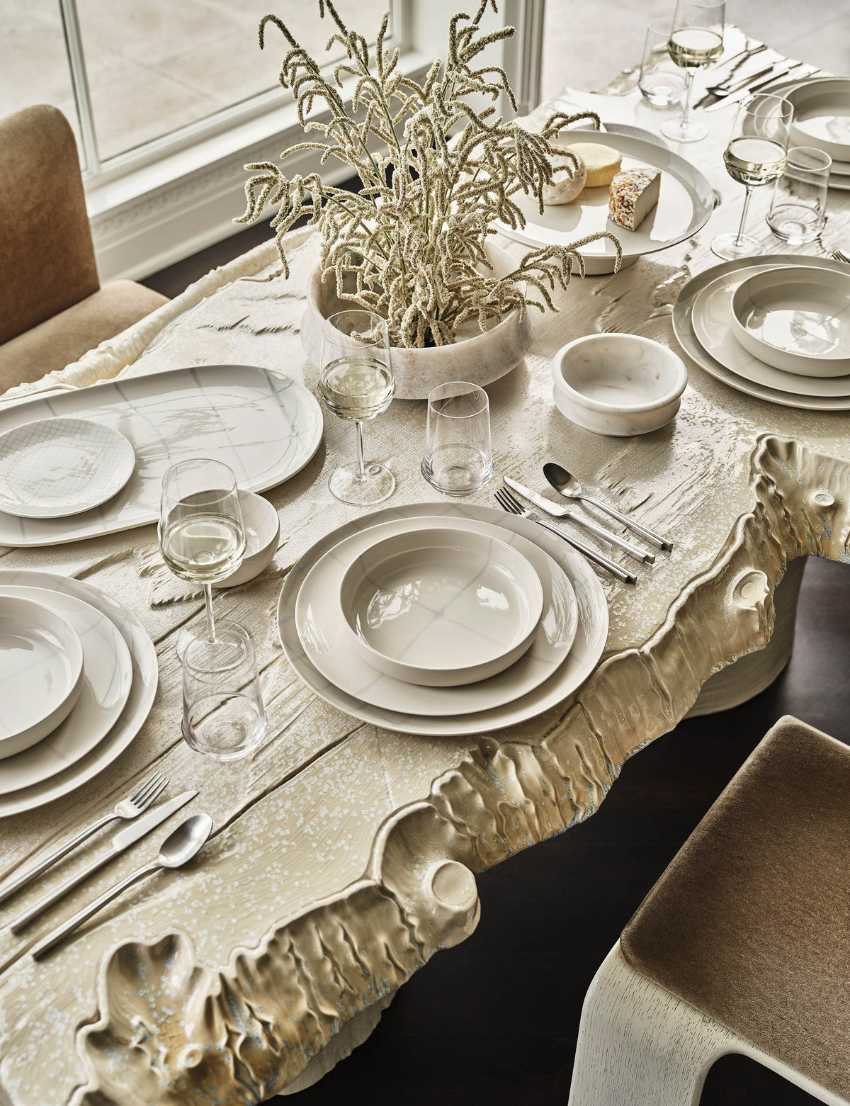 Zuma Porcelain Serveware by Kelly Wearstler x Serax