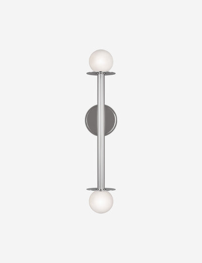 Nodes Double Sconce by Kelly Wearstler